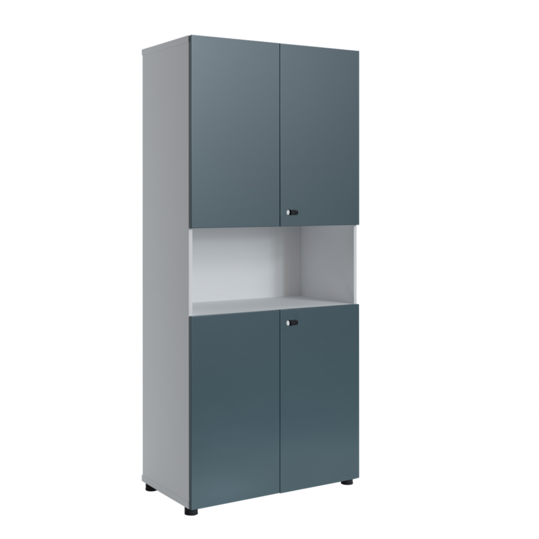 EKO-CAN06 - Swing Door Cabinet - Tall - Open shelf