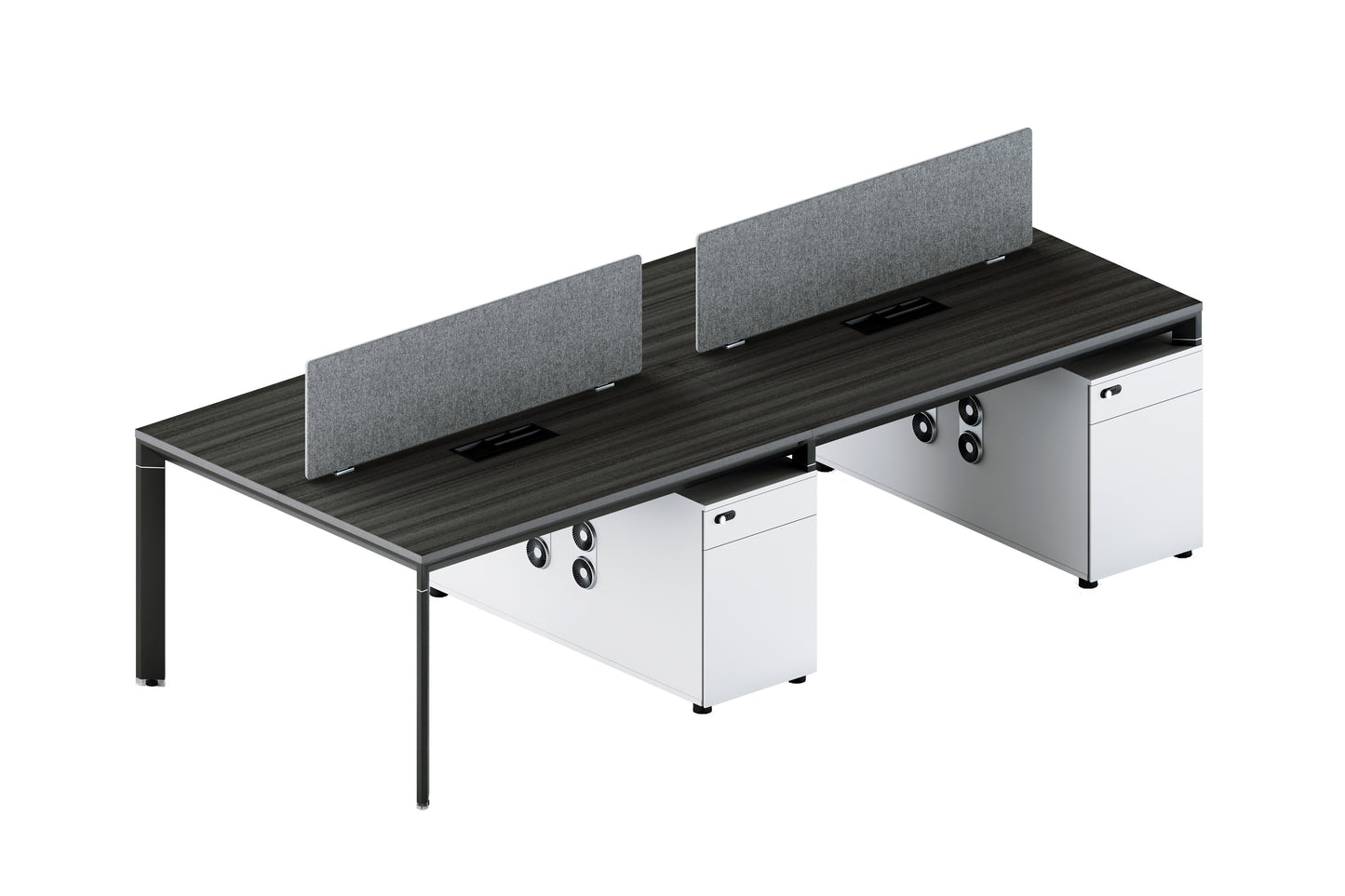 EKO-STAF12 - Open Area Desk Workstation - face to face
