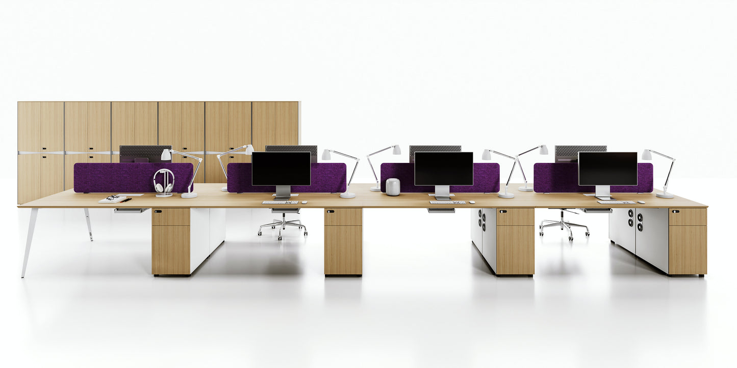 EKO-STAF02 - Open Area Desk Workstation