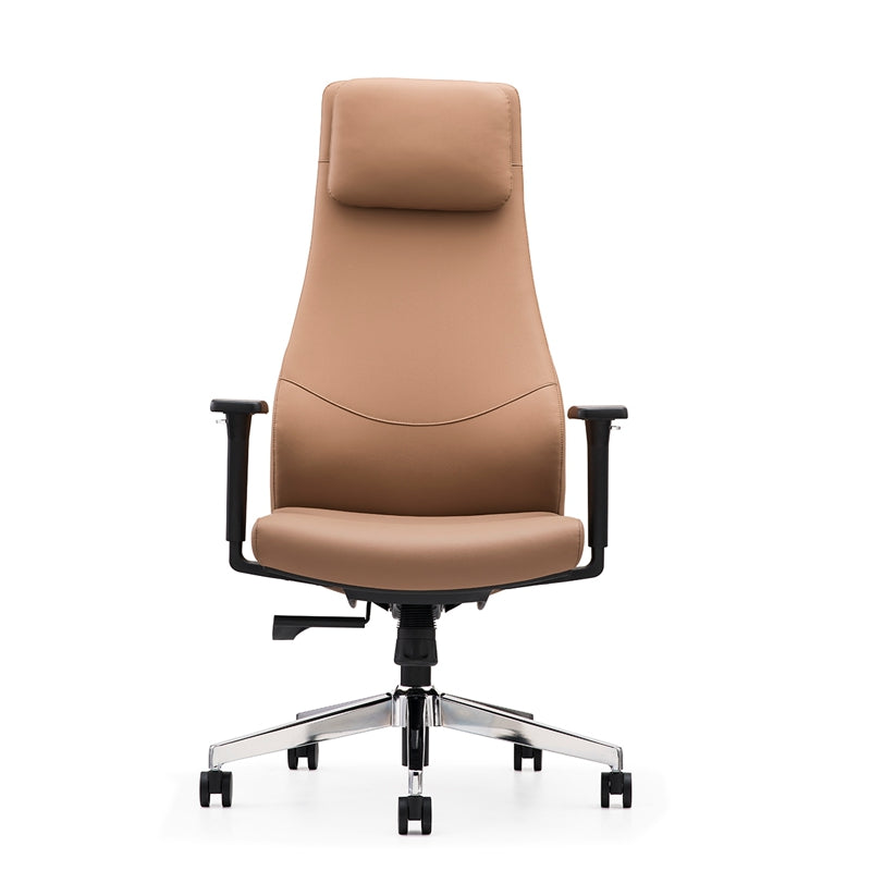 A8005-BR Leather High Back Chair -PU