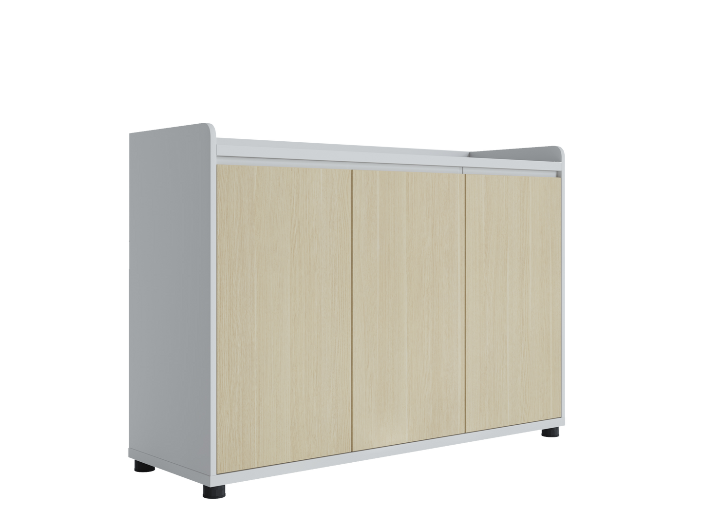 Pantry Glass window short cabinet