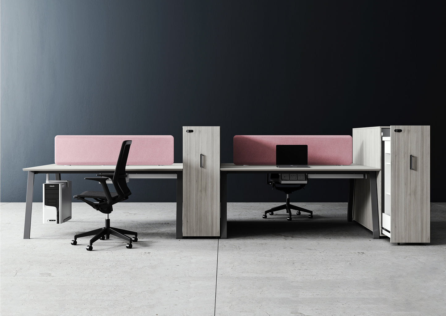 EKO-STAF05 - Open Area Desk Workstation