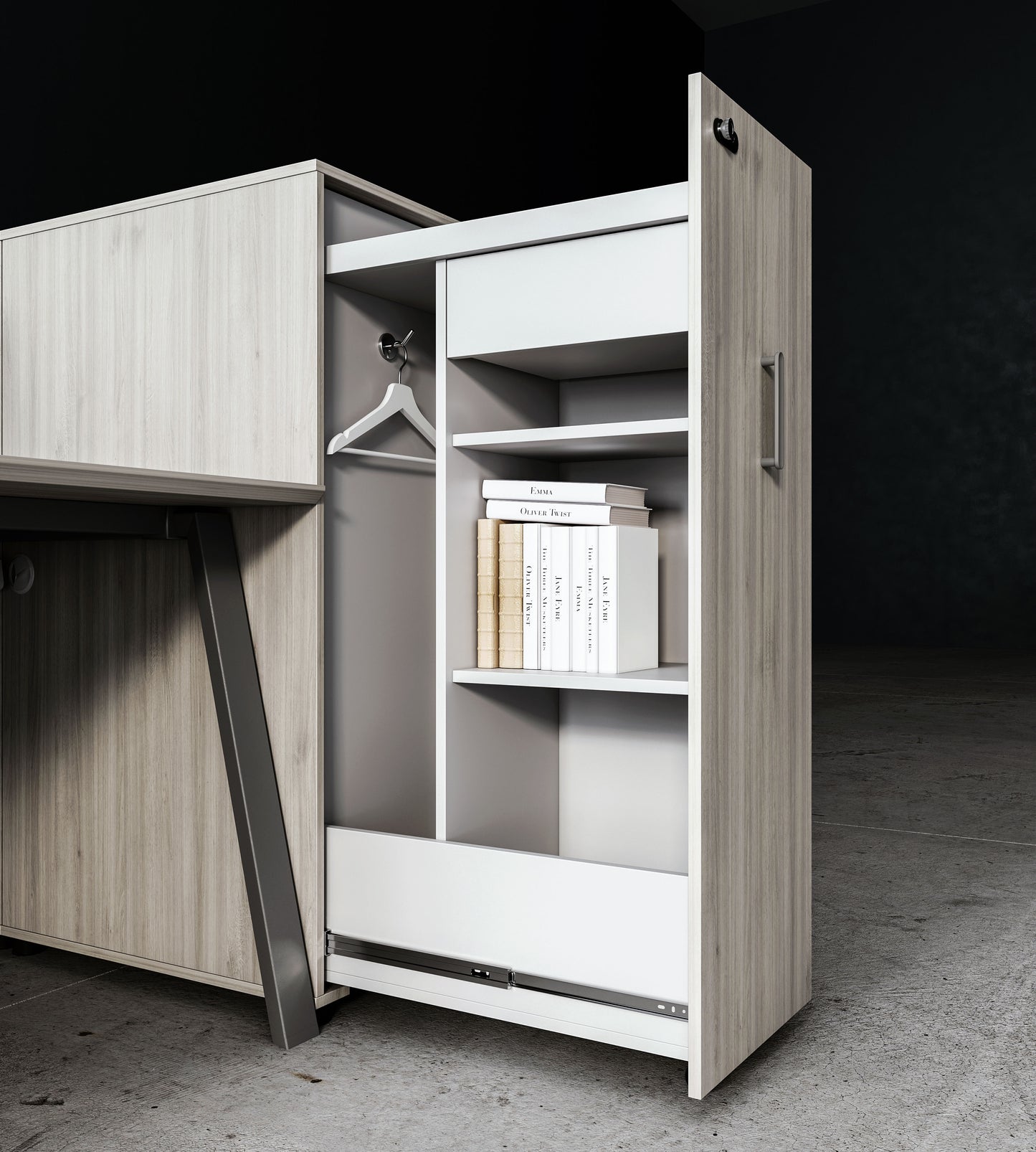 EKO-STAF05 - Open Area Desk Workstation