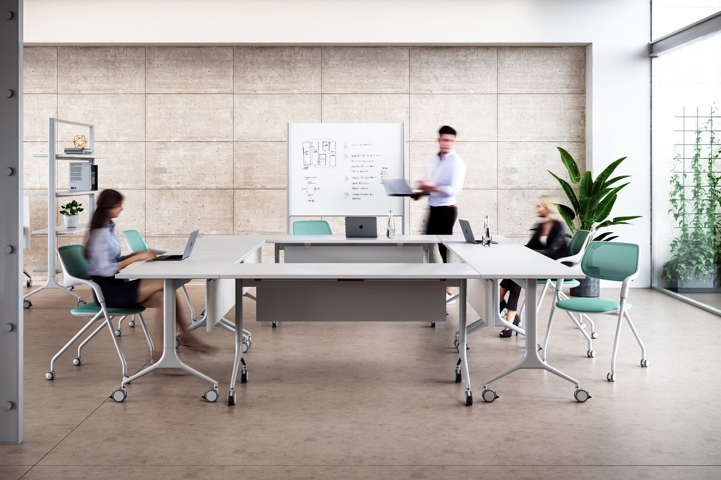 Folding Training Table