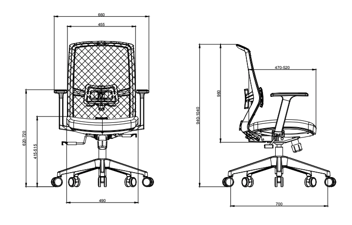 X3-58-BM-11 Office Chair