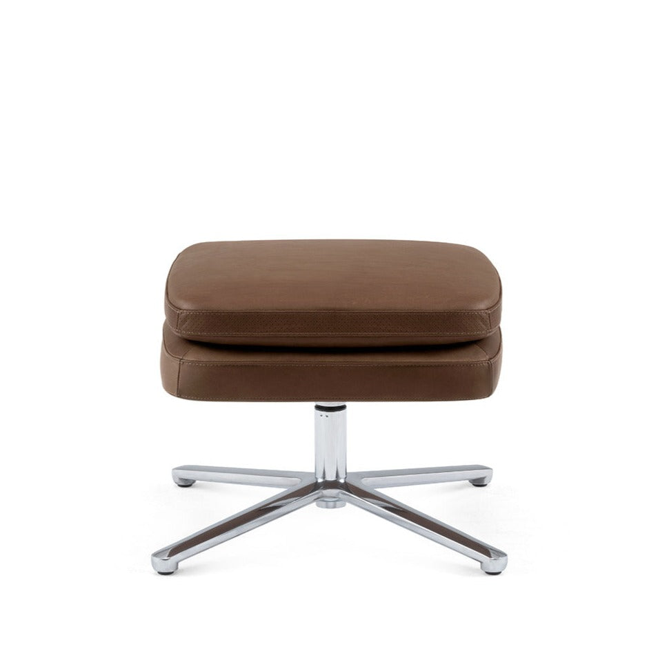EKO-F2205&T2205 Executive Leather Visitor/ Meeting Chair with Stool
