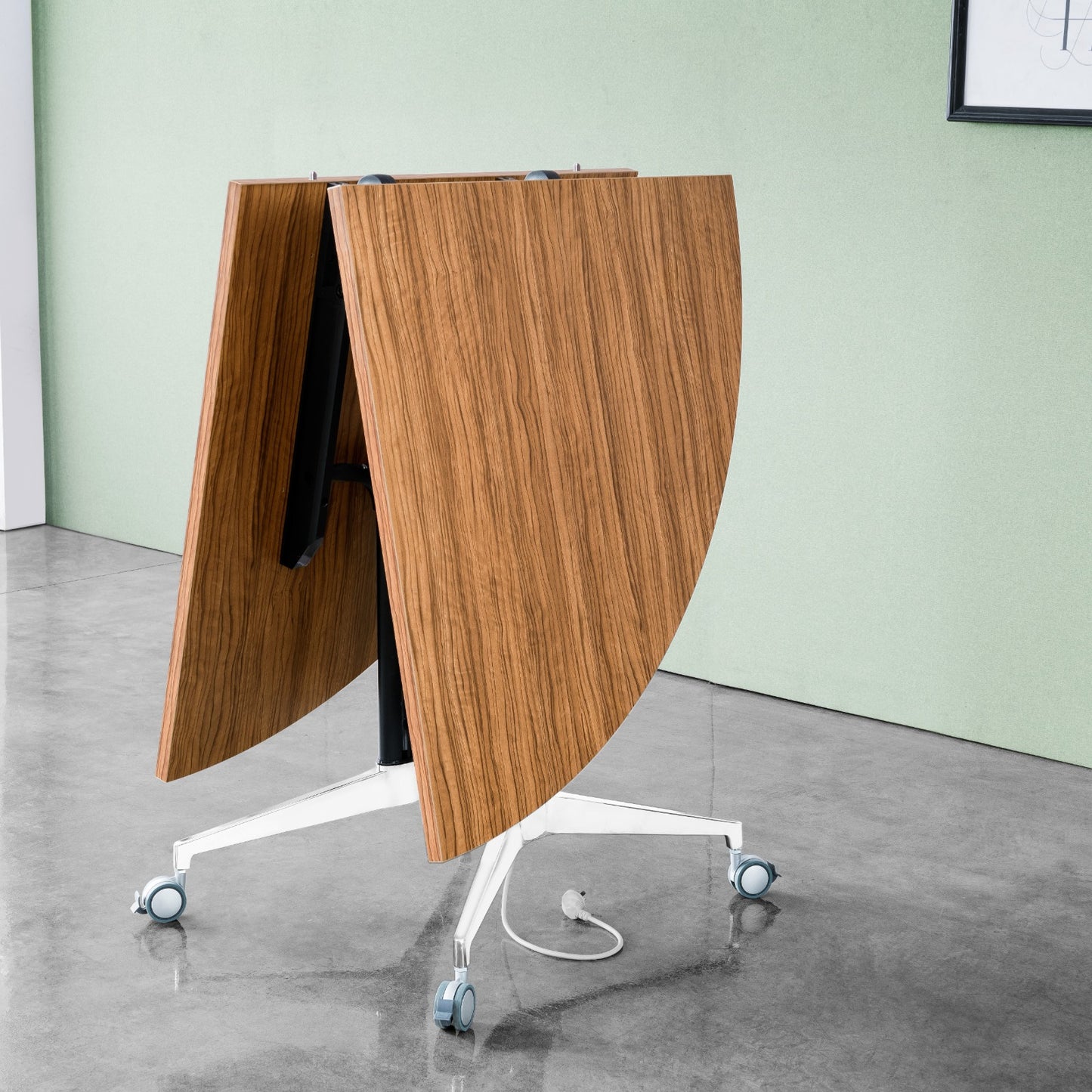 Half Circle Foldable Table