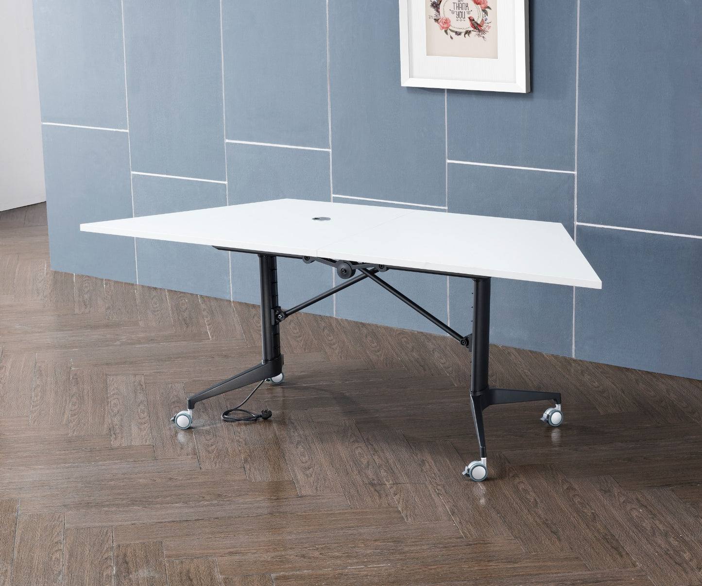Trapezoid Conference Table