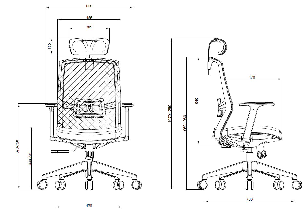 K4 Butterfly Ergonomic Chair