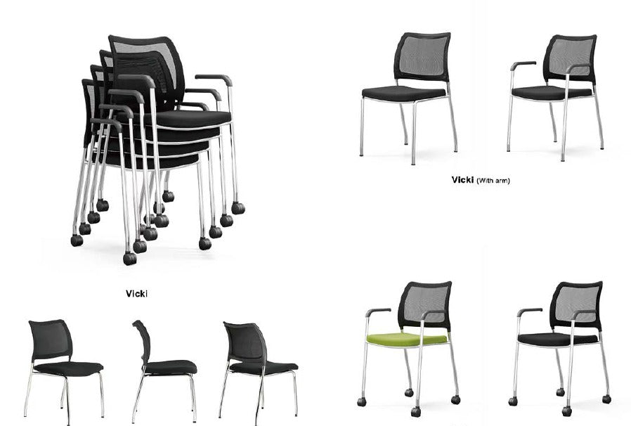 EKOBOR NL - Mesh Stackable Chairs