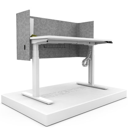 U Shape Acoustic Privacy Desk Panel